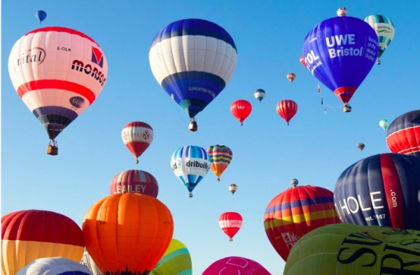 40 Special Shapes for 40 years of Bristol International Balloon Fiesta
