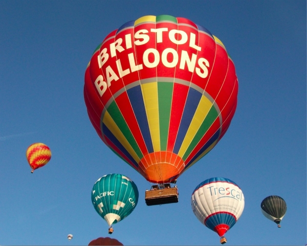 1 month until the Bristol Balloon Fiesta book your flight slot with Bristol Balloons before they sell out!