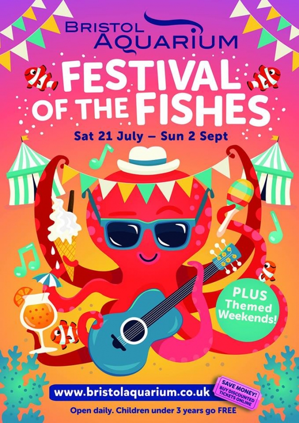 The Festival of Fishes at Bristol Aquarium this summer