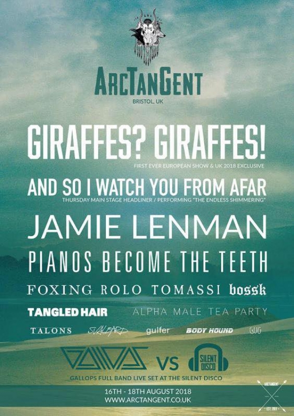 First Bands Announced for ArcTanGent 2018!