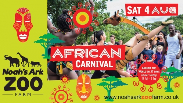 African Carnival for World Lion Day at Noah's Ark Zoo Farm on Saturday 4th August 2018