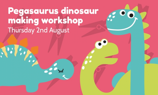 Free dinosaur-making workshop at The Galleries on Thursday 2nd August 2018