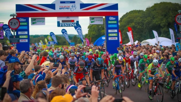 OVO Energy Tour of Britain Stage Three in Bristol on Tuesday 4th September 2018