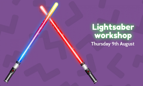 Free Lightsaber-making workshop at The Galleries on Thursday 9th August 2018