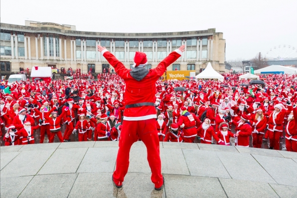 Dates announced for Bristol’s seasonal Santa Run