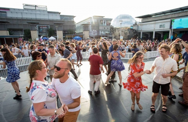 Bristol's Millennium Square set to host huge Busking & Silent Disco event this Saturday 29th September