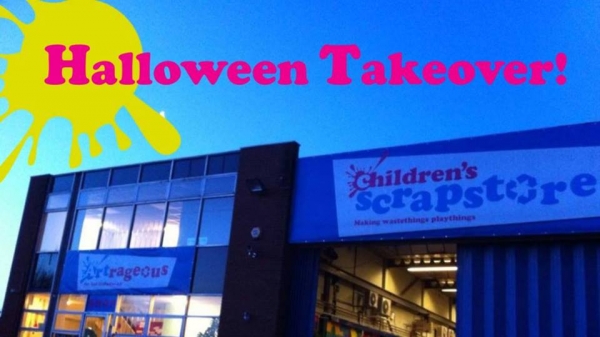 Get the kids down to Children's Scrapstore Bristol for a Halloween takeover this Tuesday and Wednesday!