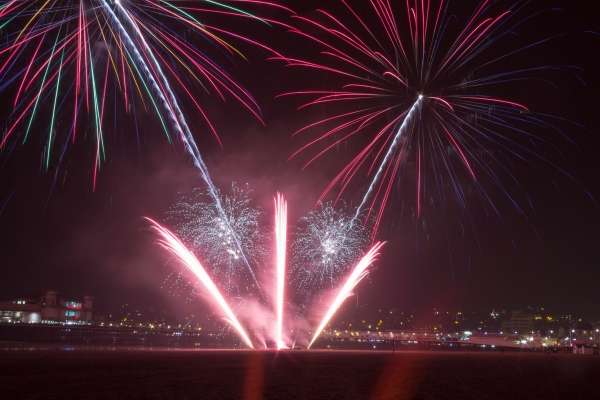 Fireworks at Sea at the Grand Pier on Saturday 17th November 2018