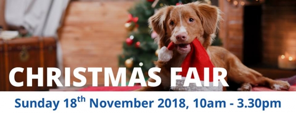 Christmas Fair at Bristol Animal Rescue Centre on Sunday 18th November 2018