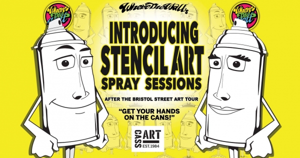 Introducing Stencil Art Spray Session at Hamilton House on Saturday 5 January 2019