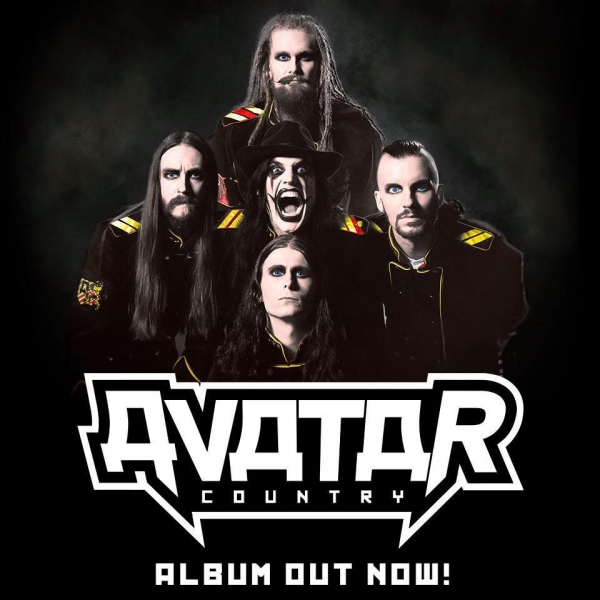 Avatar and Special Guests at Anson Rooms on Saturday 19th January 2019