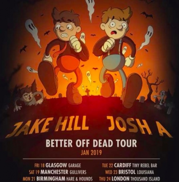 Jake Hill and Josh A at The Louisiana on Wednesday 23rd January