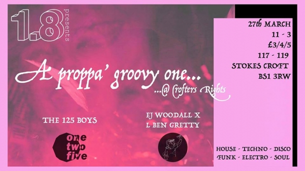 A Proper Groovy One at The Crofters Rights in Bristol