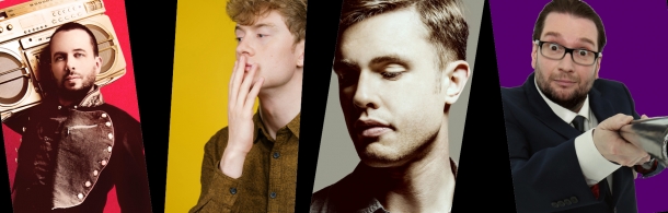 James Acaster, Gary Delaney, Abandoman and Ed Gamble Live at Colston Hall in Bristol on Friday 25th May 2018