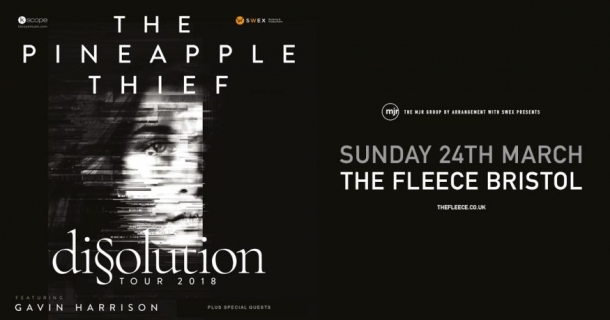 The Pineapple Thief at The Fleece in Bristol on Sunday 24 March 2019