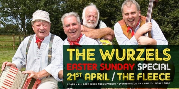 The Wurzels at The Fleece in Bristol on Sunday 21 April 2019