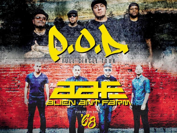 P.O.D. | Alien Ant Farm at O2 Academy on Wednesday 27th February 2019