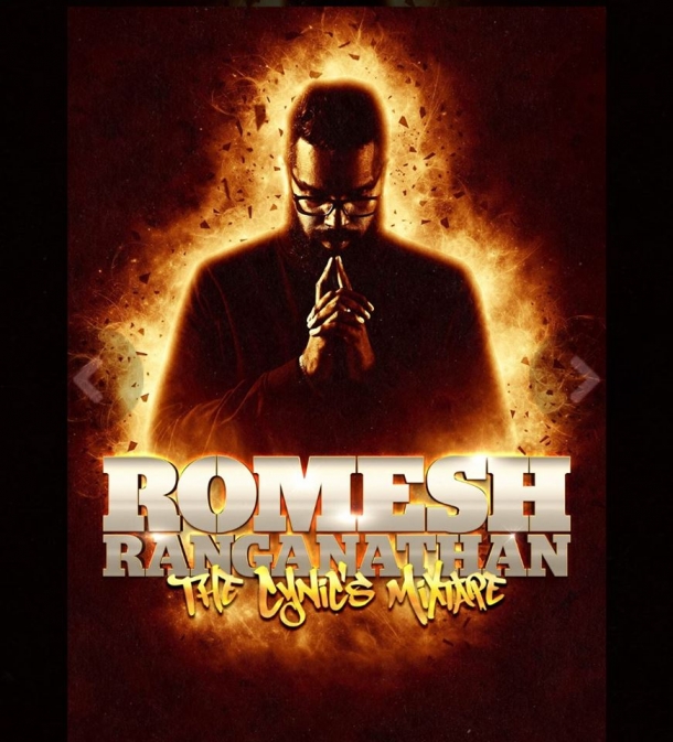 Romesh Ranganathan live at the Bristol Hippodrome on 14 November 2021