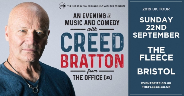Creed Bratton live at The Fleece on Sunday 22nd September 2019