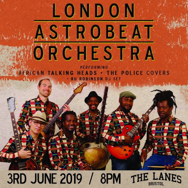 London Astrobeat Orchestra: A West African Tribute at The Lanes in Bristol on Saturday 23rd November 2019