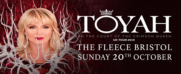 Toyah – In The Court Of The Crimson Queen Tour at The Fleece in Bristol on Sunday 20 Oct 2019