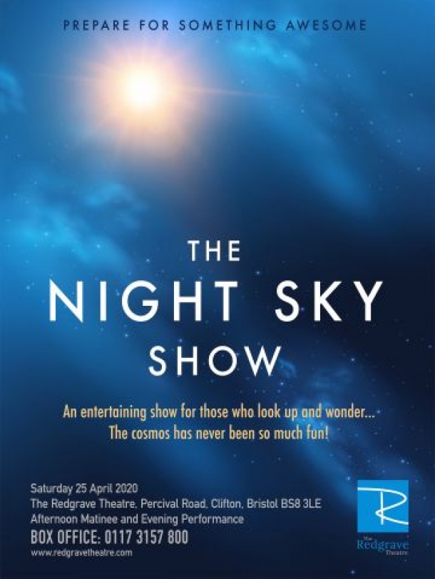The Night Sky Show at Redgrave Theatre in Bristol on Saturday 25 April 2020