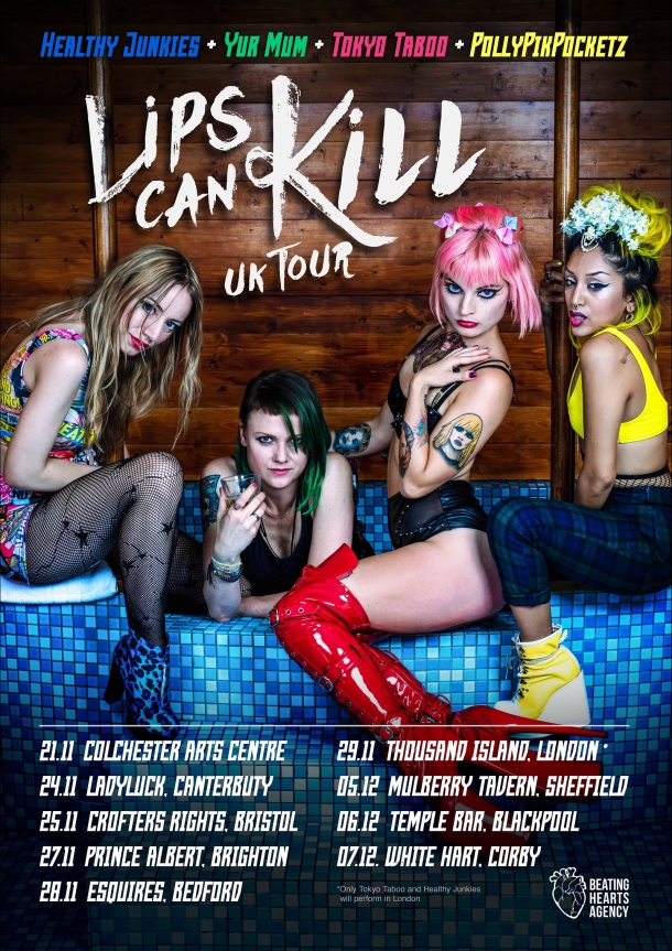Taboo/Healthy Junkies/PollyPikPocketz/Yur Mum at The Crofters Rights in Bristol on Monday 25th November 2019
