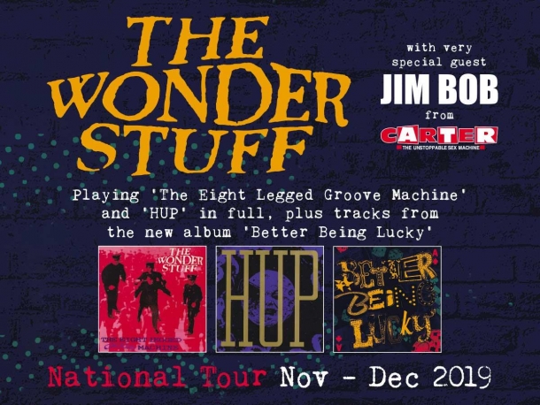The Wonder Stuff - performing 'The Eight Legged Groove Machine' & 'HUP' in full at O2 Academy in Bristol on Thursday 12 December 2019