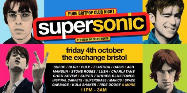 SUPERSONIC at Exchange in Bristol on Friday 1 November 2019