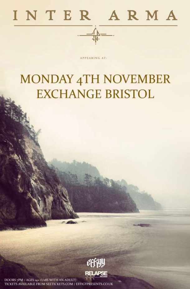 INTER ARMA at  Exchange in Bristol on Monday 4 November 2019