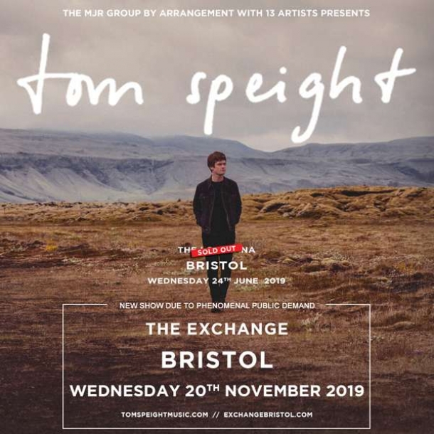TOM SPEIGHT at Exchange in Bristol on Wednesday 20 November 2019