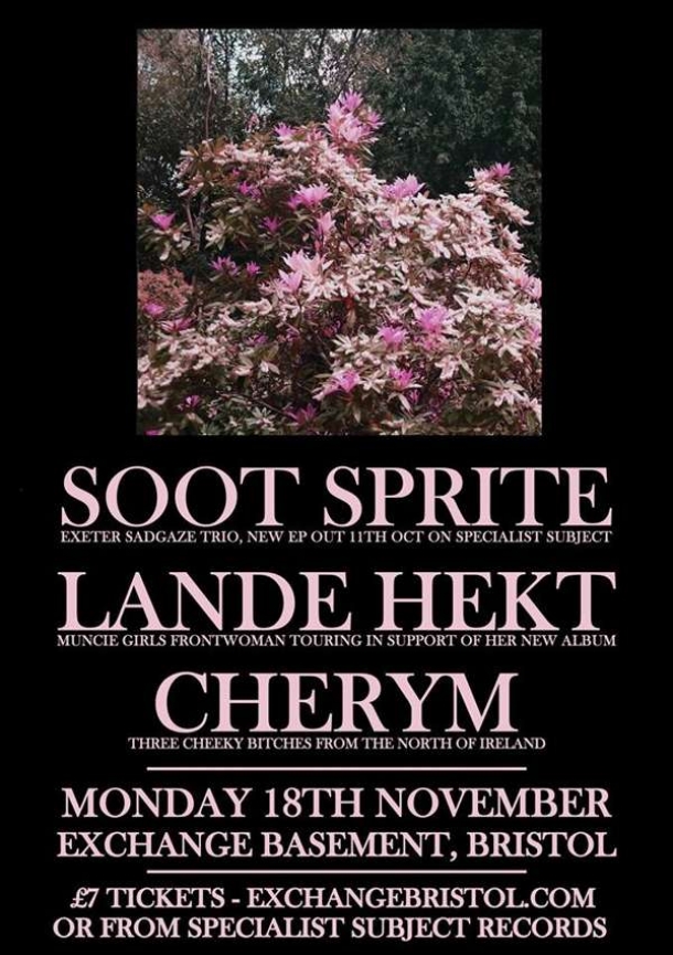 Soot Sprite at Exchange in Bristol on Monday 18 November 2019