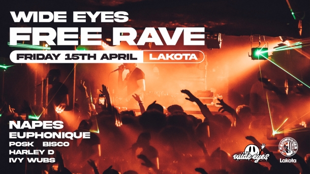 Wide Eyes: DNB FREE RAVE At Lakota