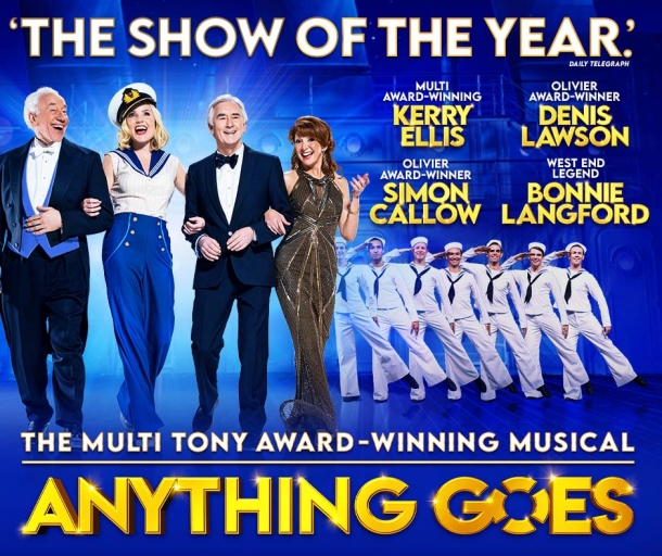 Anything Goes the Musical at The Bristol Hippodrome