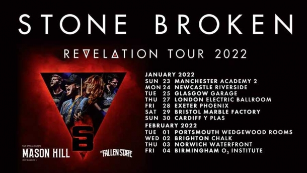 STONE BROKEN (NEW DATE) At Motion