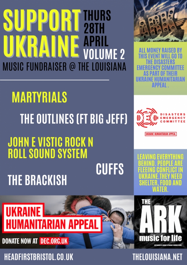 THE ARK UKRAINE BENEFIT GIG - VOL 2 At THE LOUISIANA