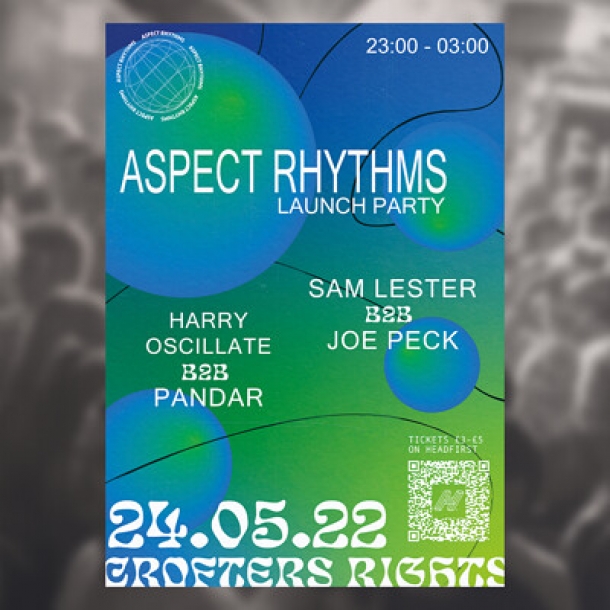 Aspect Rhythms Launch Party At The Crofters Rights