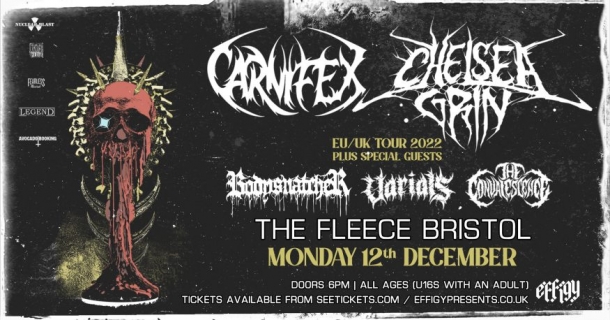 Carnifex and Chelsea Grin At The Fleece