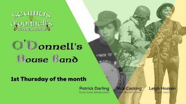 Live Irish Music - Seamus O'Donnell's House Band