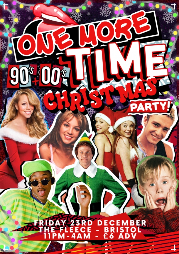 One More Time – Xmas 90’s & 00’s Party At The Fleece
