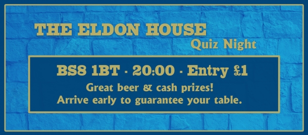 The Eldon House Pub Quiz 12th Feb