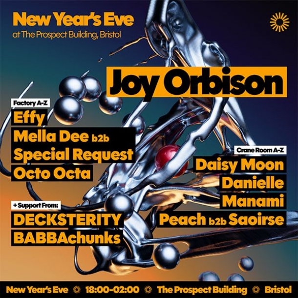 New Year's Eve with Joy Orbison & Friends at The Prospect Building Bristol