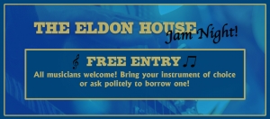 Eldon House Jam Night! 2nd April