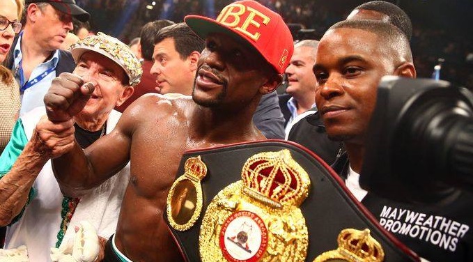 Floyd Mayweather in Bristol