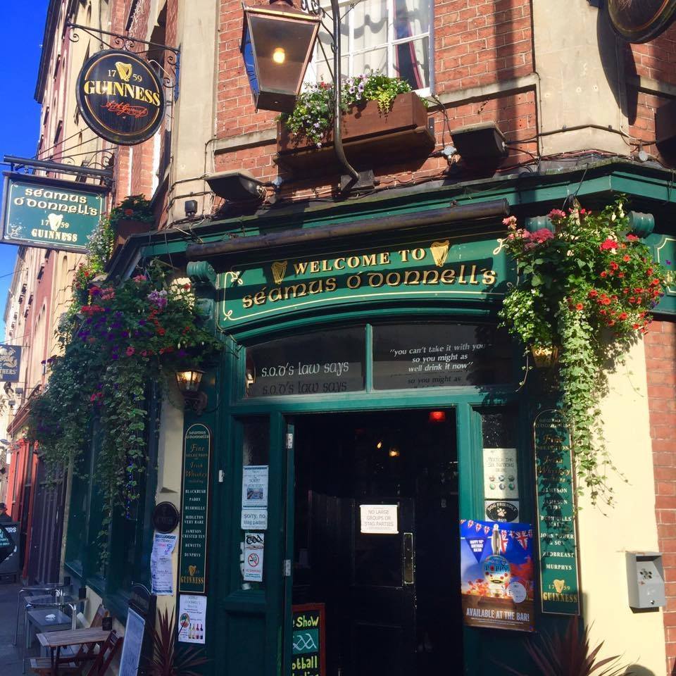 Pub Quiz at Seamus O'Donnells in Bristol
