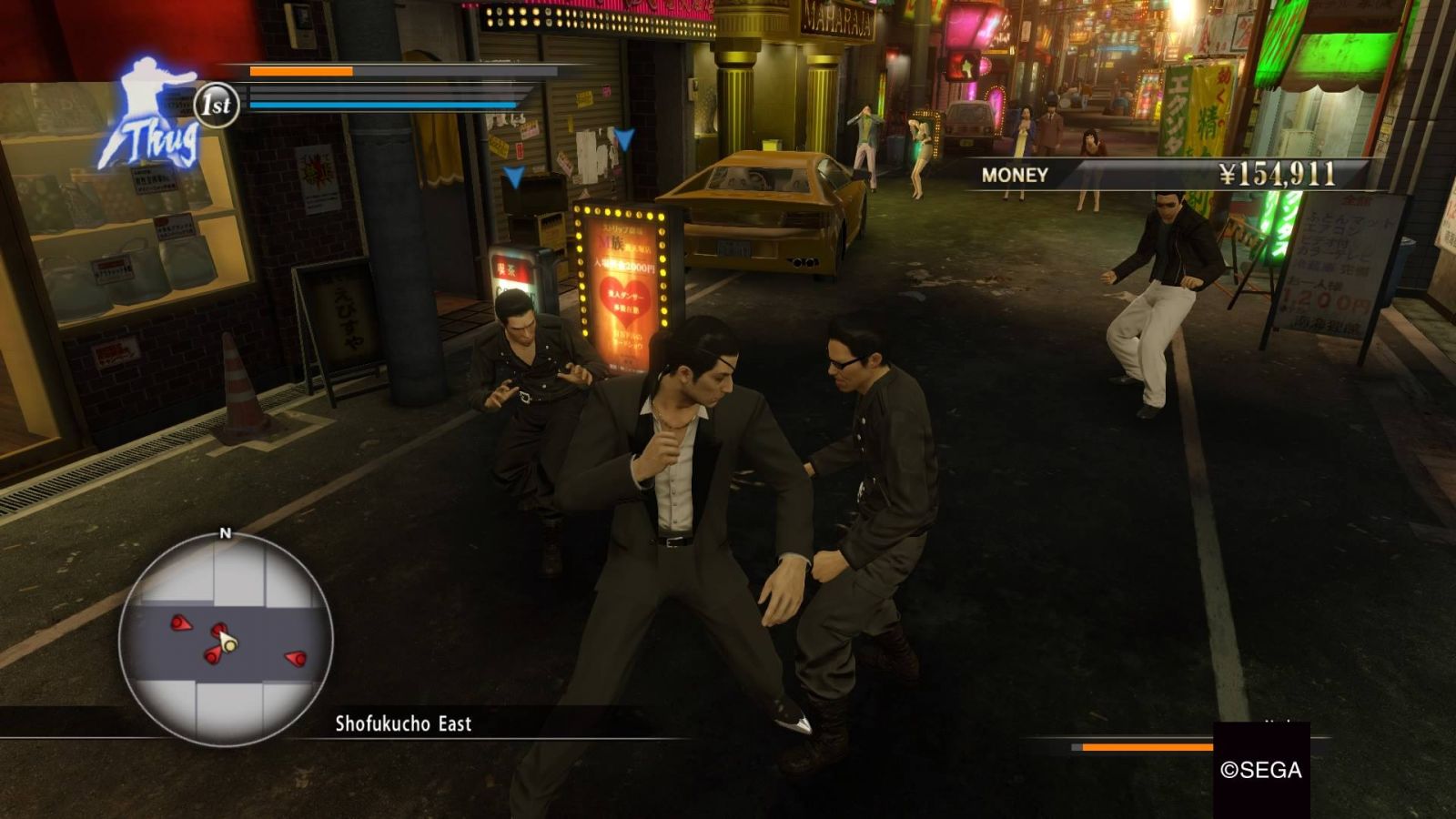 See an hour of Yakuza Zero PS4 gameplay in 1080p/60fps