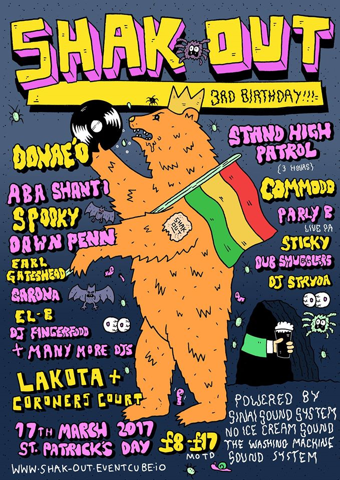 Lakota - Shak Out 3rd Birthday and Paddy's Day special