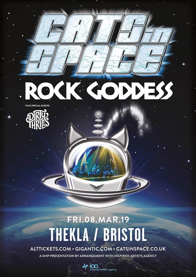 Cats in Space live at Thekla.
