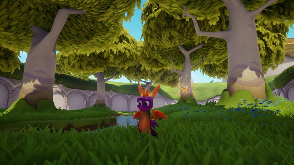 Spyro Reignited on PS4.