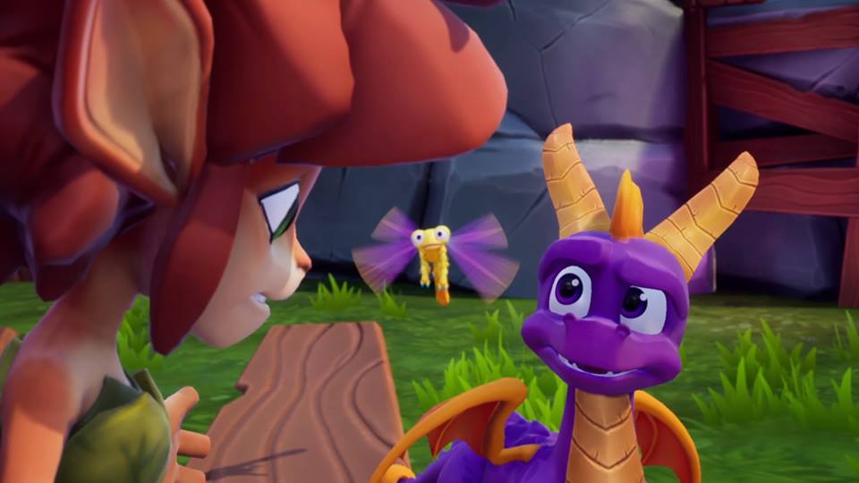 Spyro Reignited on PS4.